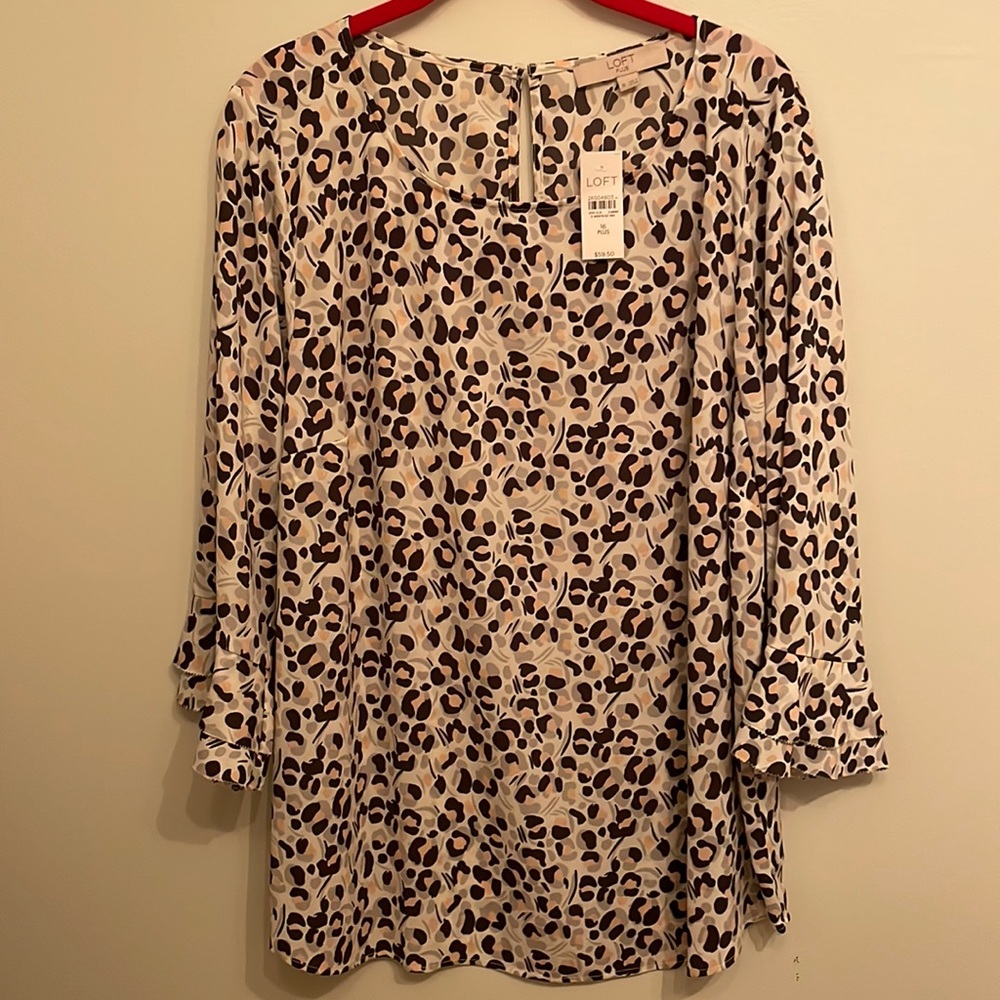 New LOFT Plus blouse, size 16